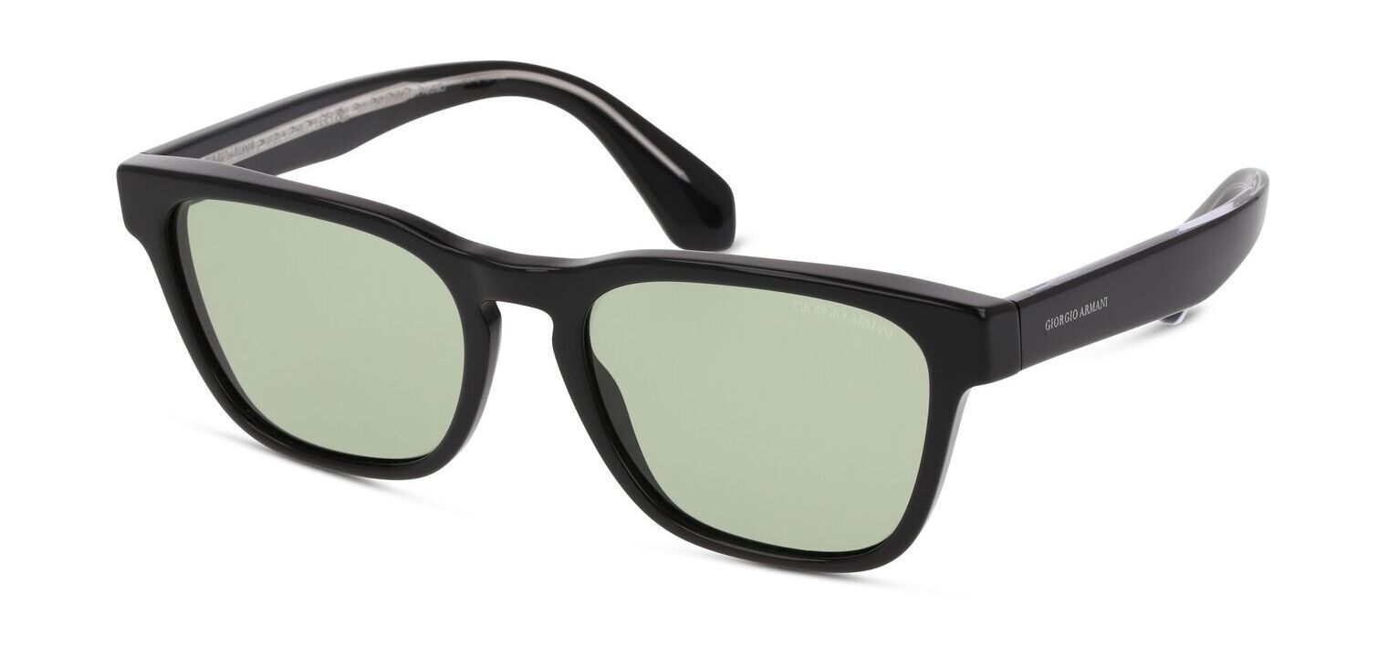 Lunettes de soleil Giorgio Armani Wayfarer 0AR8155 Noir pour Homme