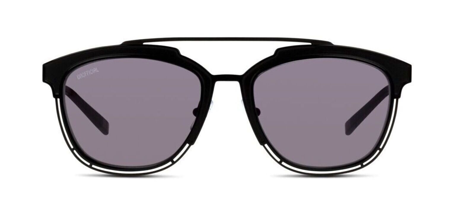 Lunettes de soleil Unofficial Ronde UNGM06 Noir pour Homme