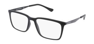 Emporio Armani Rechteckig Brillen 0EA3169 Schwarz für Herren
