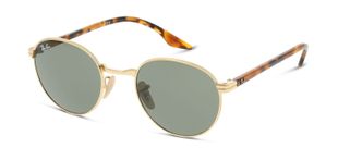 Ray-Ban Rund Sonnenbrillen 0RB3691 Gold für Damen/Herren