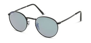 Occhiali da sole Ray-Ban Rotonda 0RB3637 Nero da Uomo-Donna