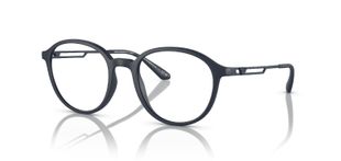 Emporio Armani Rund Brillen 0EA3225 Blau für Herren