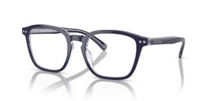 Brooks Brothers Quadratisch Brillen 0BB5049 Blau für Herren