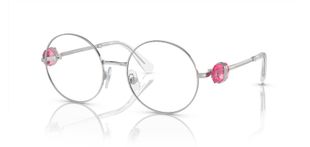 Lunettes de vue Swarovski Ronde 0SK1001 Argenté pour Femme