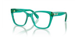 Lunettes de vue Swarovski Carré 0SK2008 Vert pour Femme