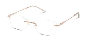 DbyD Rechteckig Brillen DBOF7004 Rosa für Damen