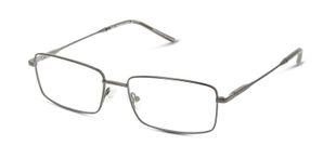 DbyD Rechteckig Brillen DBOM7003 Grau für Herren
